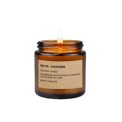 TranquilGlow™ Lavender Aromatherapy Candle