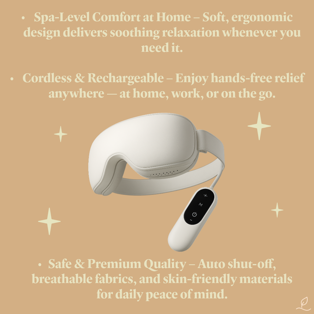 ZenWrap™ Heated Head & Eye Massager